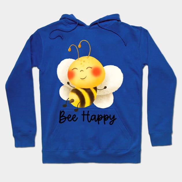 CUTE BEE HAPPY Hoodie by O.M design